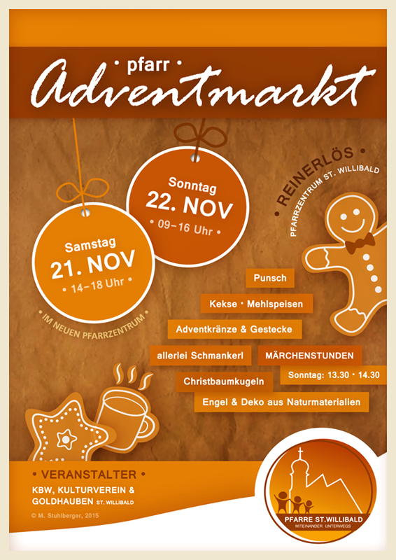 Adventmarkt & Märchenstunden I Pfarrbibliothek St. Willibald