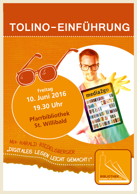 Tolino Einführung 2016 I Pfarrbibliothek St. Willibald