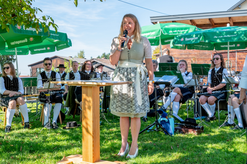 Moderatorin Eva Windpeßl